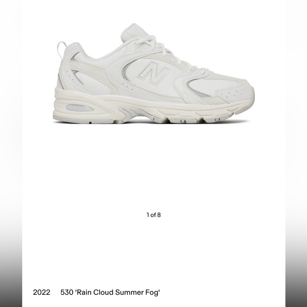 New Balance 530 in Rain Cloud Summer Fog